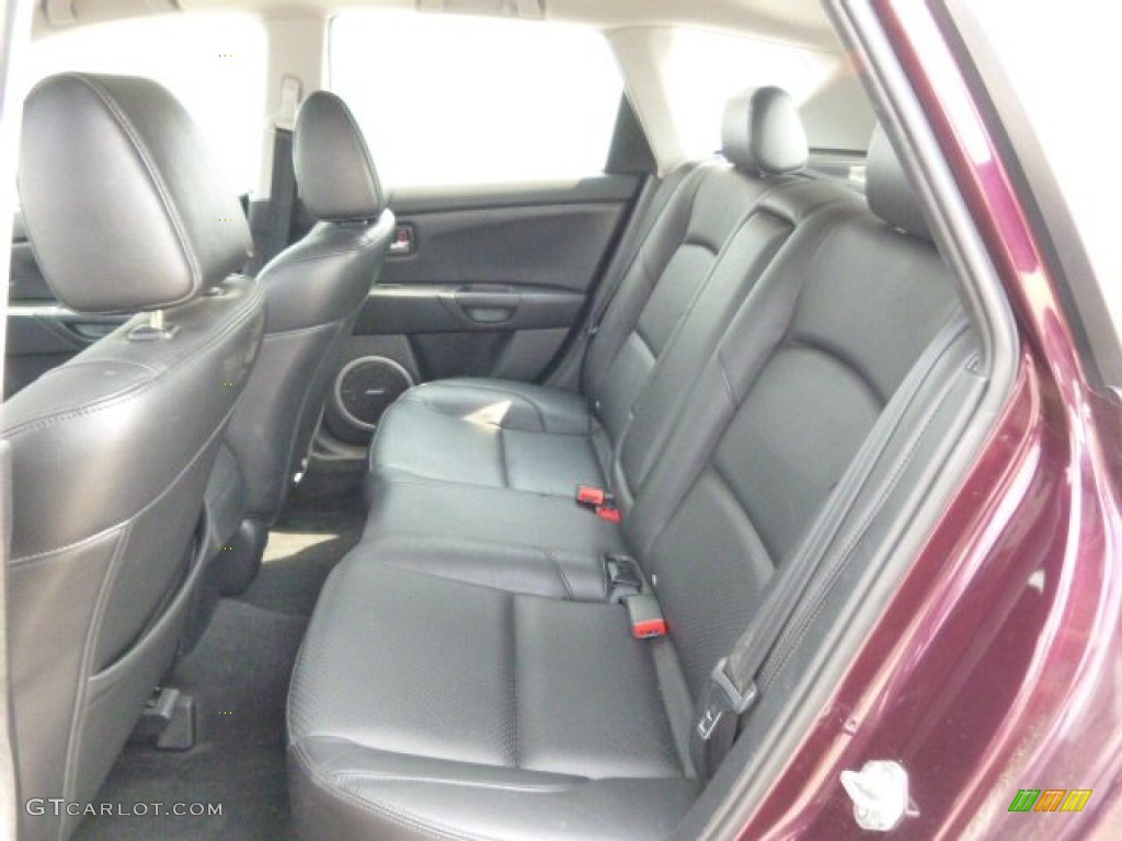 2008 MAZDA3 s Grand Touring Hatchback - Phantom Purple Mica / Black photo #9