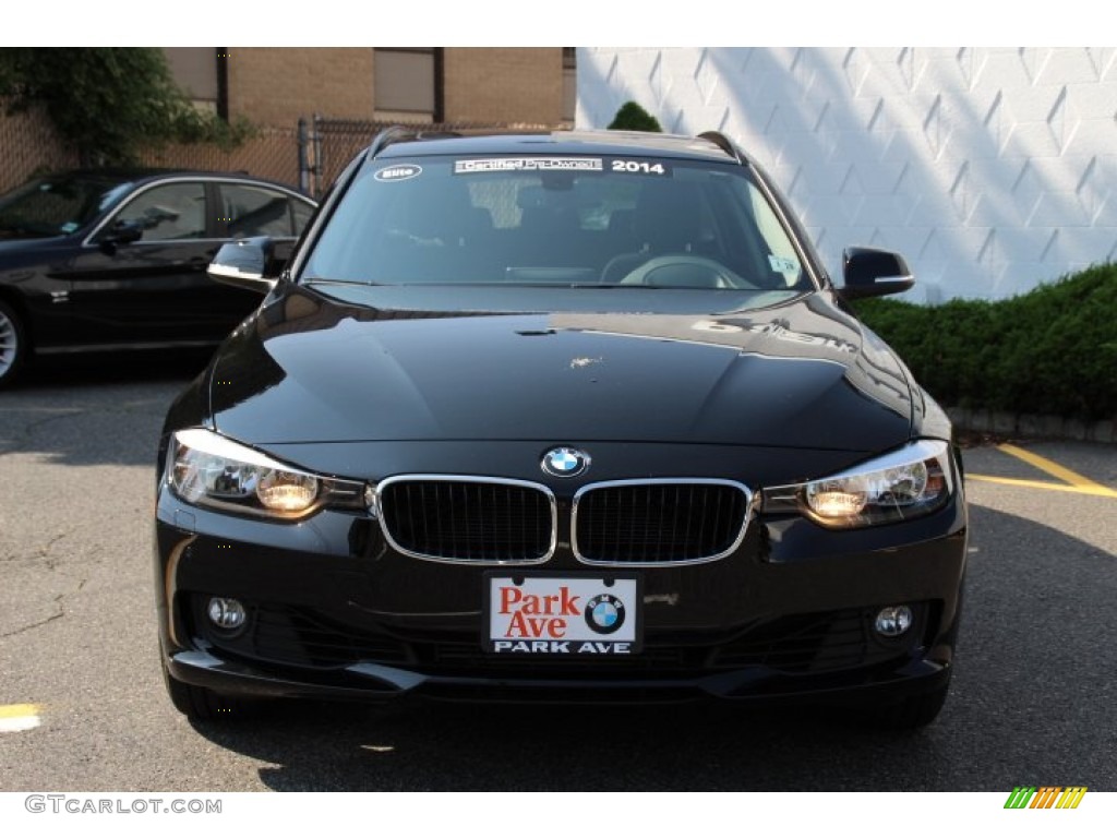 2014 3 Series 328i xDrive Sports Wagon - Jet Black / Black photo #8