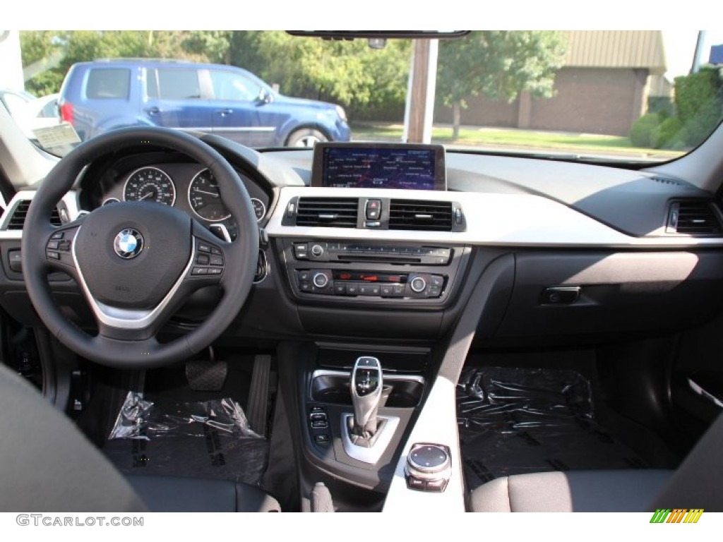 2014 BMW 3 Series 328i xDrive Sports Wagon Black Dashboard Photo #96065127