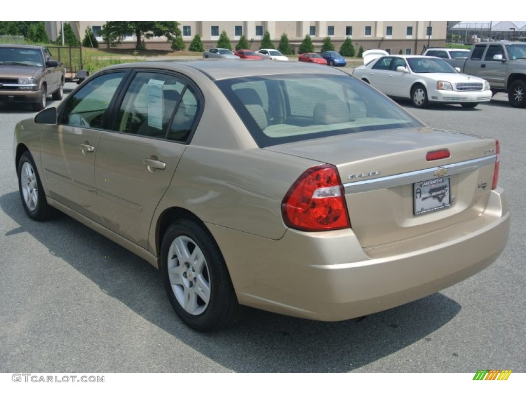 2007 Malibu LT Sedan - Sandstone Metallic / Cashmere Beige photo #4