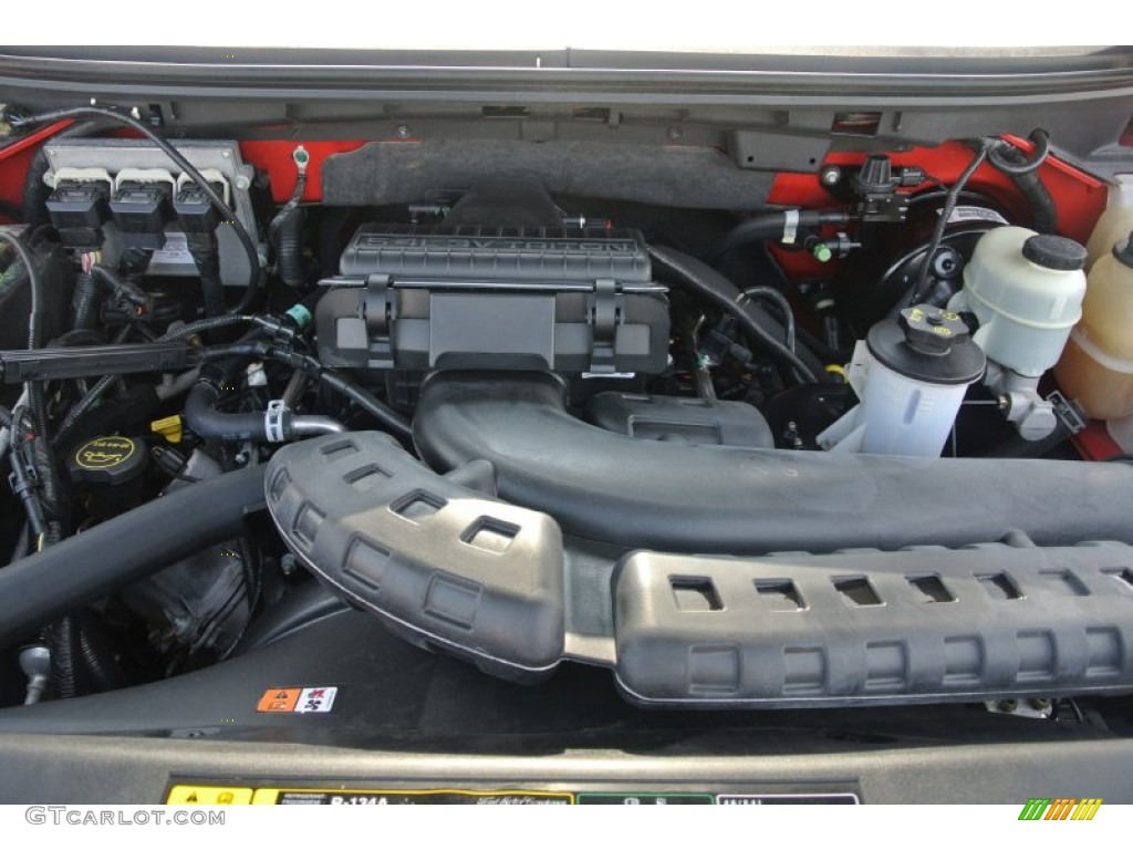 2004 F150 Lariat SuperCab - Bright Red / Tan photo #24
