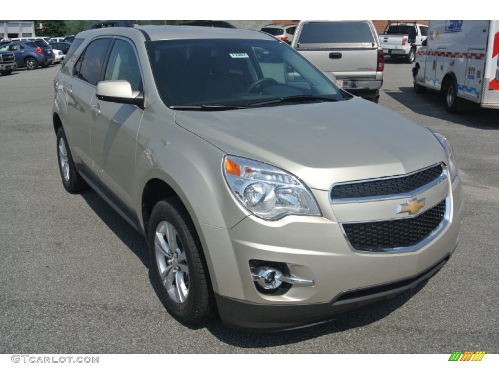 2014 Equinox LT - Champagne Silver Metallic / Brownstone/Jet Black photo #1