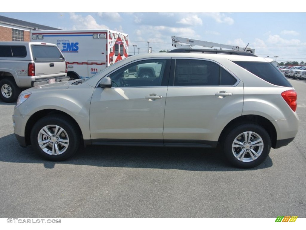 2014 Equinox LT - Champagne Silver Metallic / Brownstone/Jet Black photo #3