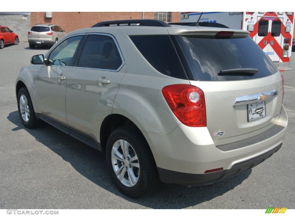 2014 Equinox LT - Champagne Silver Metallic / Brownstone/Jet Black photo #4