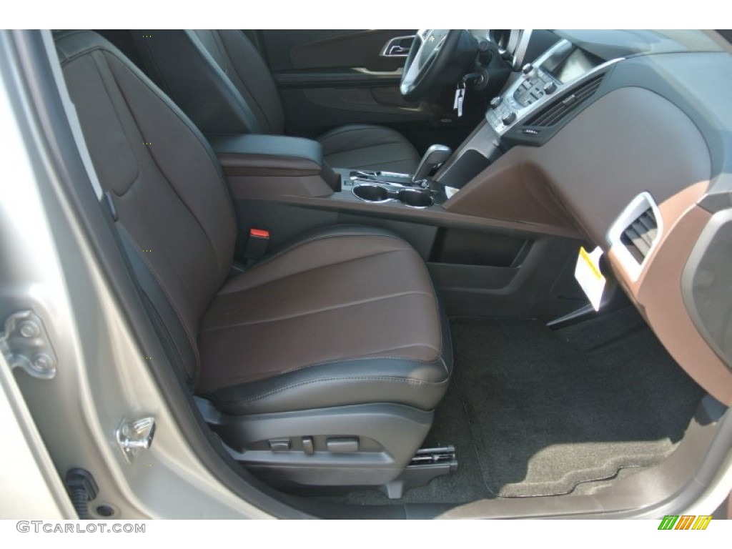 2014 Equinox LT - Champagne Silver Metallic / Brownstone/Jet Black photo #18