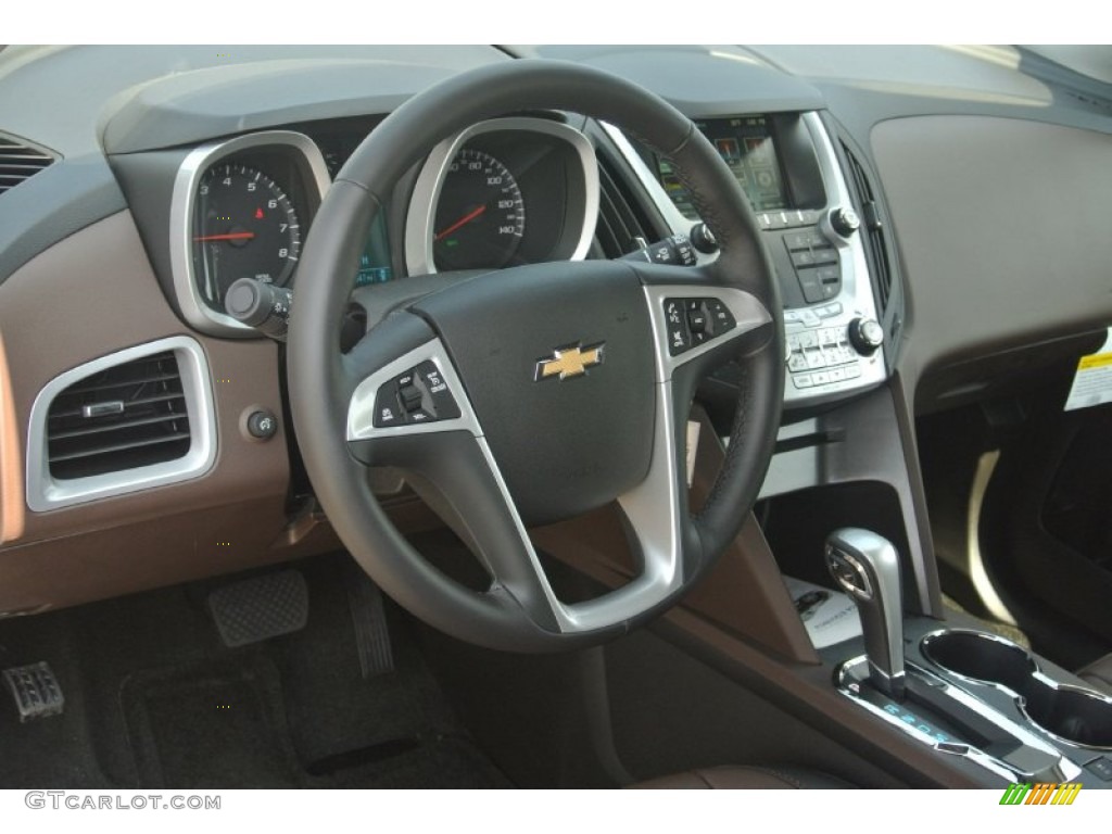 2014 Equinox LT - Champagne Silver Metallic / Brownstone/Jet Black photo #22