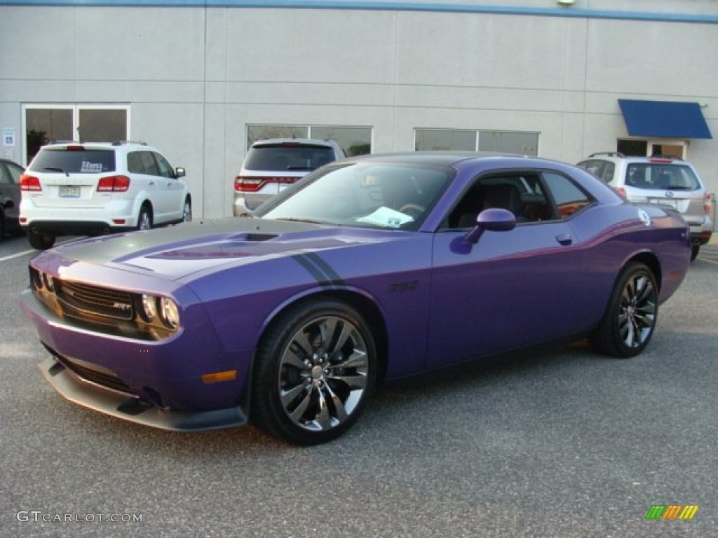 2013 Challenger SRT8 Core - Plum Crazy Pearl / Dark Slate Gray photo #3