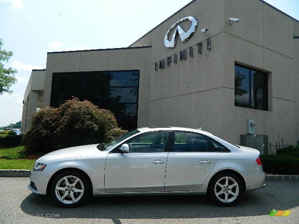 Monza Silver Metallic 2009 Audi A4 2.0T Premium quattro Sedan Exterior Photo #96070443