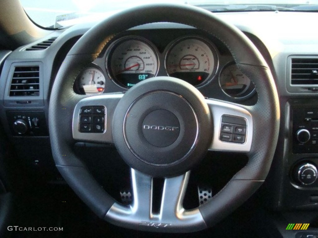 2013 Dodge Challenger SRT8 Core Steering Wheel Photos