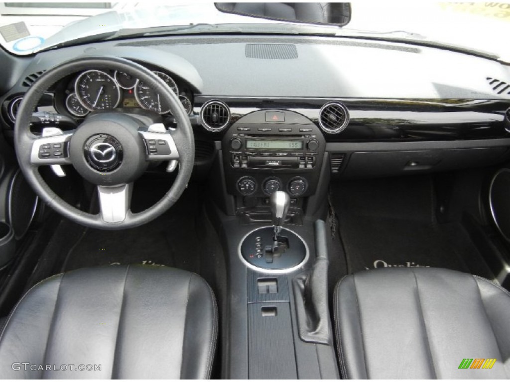 2008 MX-5 Miata Sport Roadster - Sunlight Silver Metallic / Black photo #18