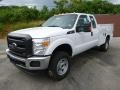 Oxford White - F350 Super Duty XL Super Cab 4x4 Utility Photo No. 4