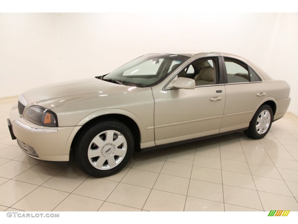 Light French Silk Metallic 2005 Lincoln LS V6 Luxury Exterior Photo #96072432