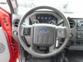 Steel 2015 Ford F250 Super Duty XL Regular Cab 4x4 Steering Wheel