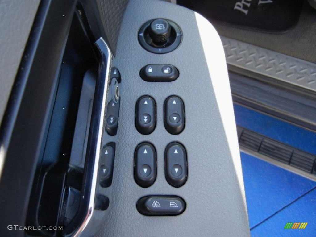2006 F150 XLT SuperCrew - Medium Wedgewood Blue Metallic / Medium/Dark Flint photo #14