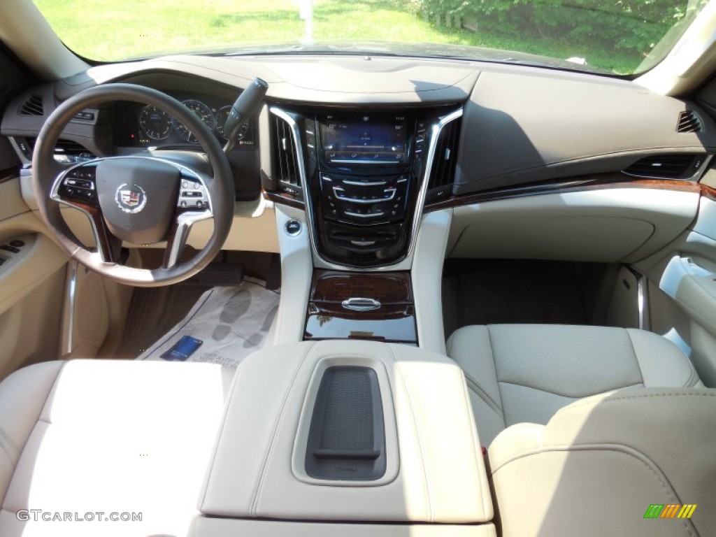 2015 Escalade ESV Luxury 4WD - Dark Granite Metallic / Shale/Cocoa photo #10