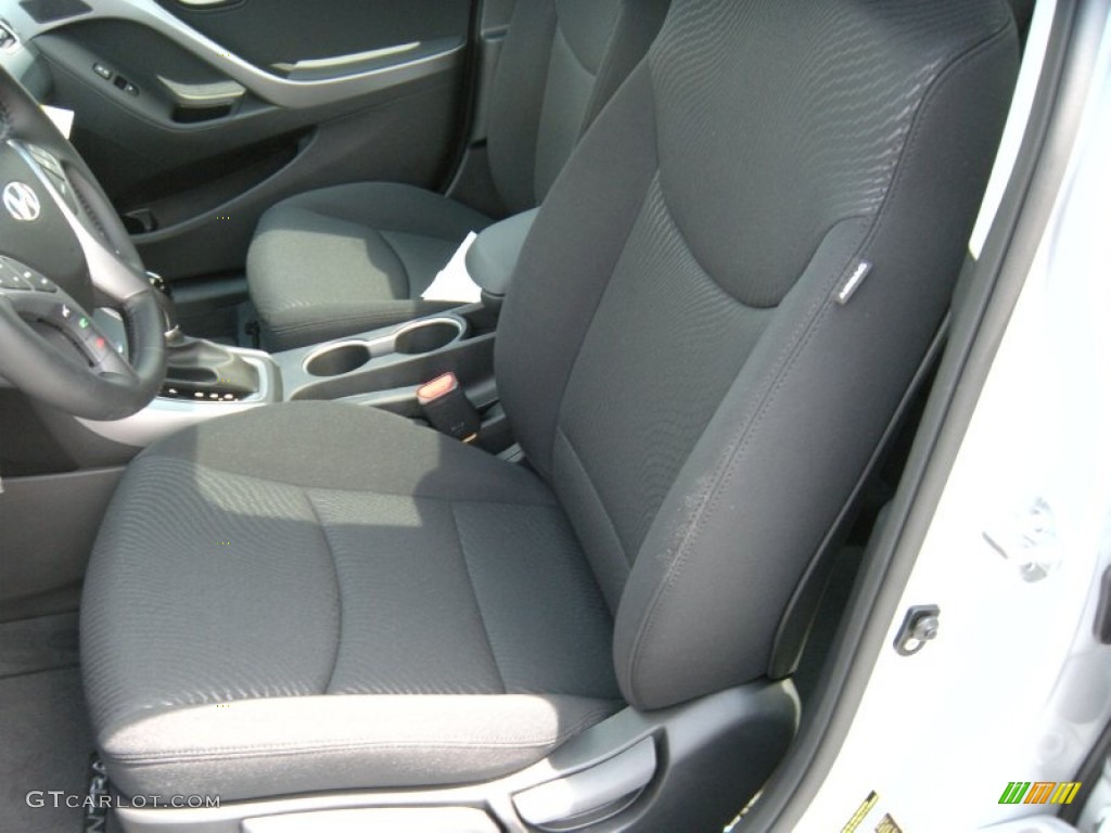 2015 Elantra SE Sedan - Shimmering Air Silver / Black photo #22