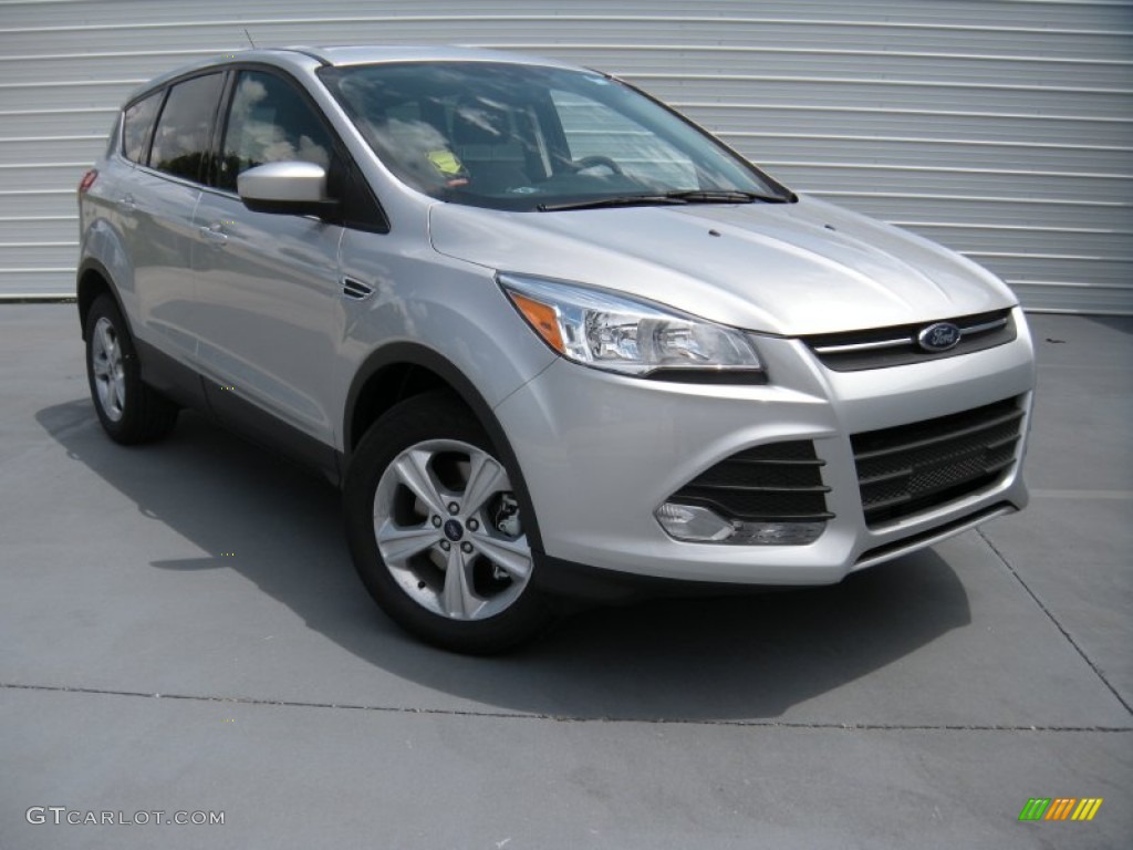 2014 Escape SE 2.0L EcoBoost - Ingot Silver / Charcoal Black photo #1