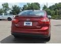 2014 Ruby Red Ford Focus Titanium Sedan  photo #4