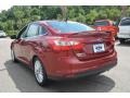 Ruby Red - Focus Titanium Sedan Photo No. 5