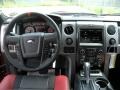 2014 Ford F150 Raptor Special Edition Black/Brick Accent Interior Dashboard Photo