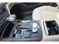 2015 Audi A7 Velvet Beige Interior Transmission Photo