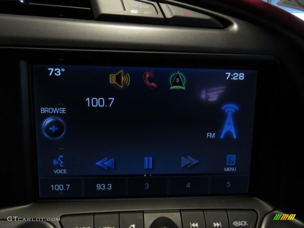 2014 Chevrolet Corvette Stingray Coupe Z51 Controls Photo #96083028