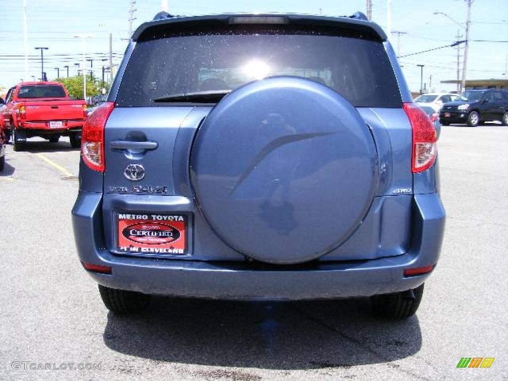 2007 RAV4 Limited 4WD - Pacific Blue Metallic / Taupe photo #4