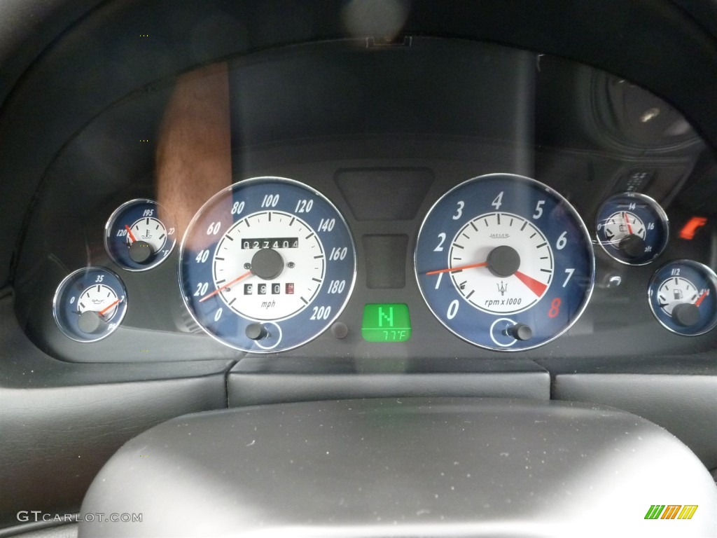 2005 Maserati Coupe Cambiocorsa Gauges Photo #96085158