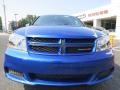 2014 Blue Streak Pearl Dodge Avenger SE  photo #2