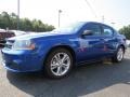 2014 Blue Streak Pearl Dodge Avenger SE  photo #3