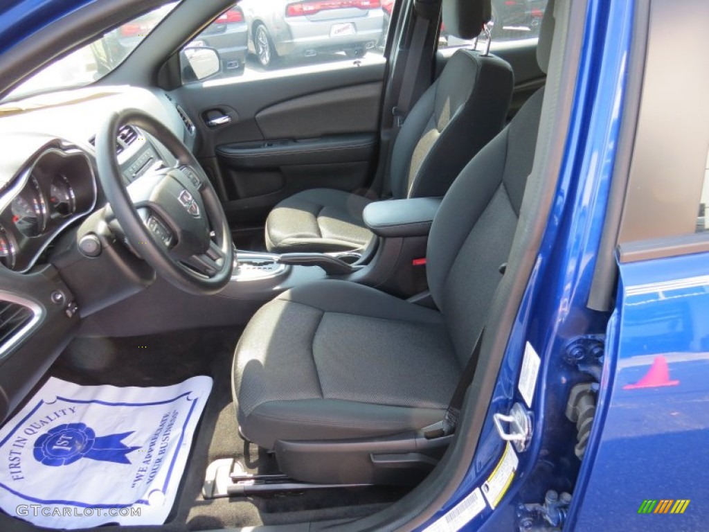 2014 Avenger SE - Blue Streak Pearl / Black photo #9