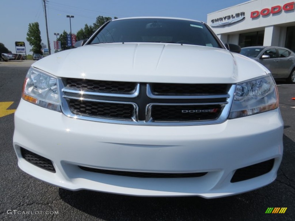 2014 Avenger SE - Bright White / Black photo #2