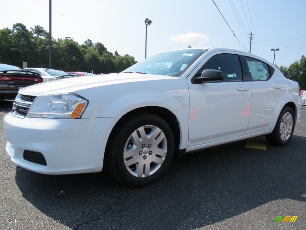 2014 Avenger SE - Bright White / Black photo #3