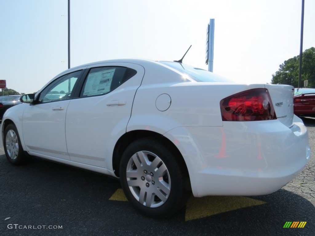 2014 Avenger SE - Bright White / Black photo #5