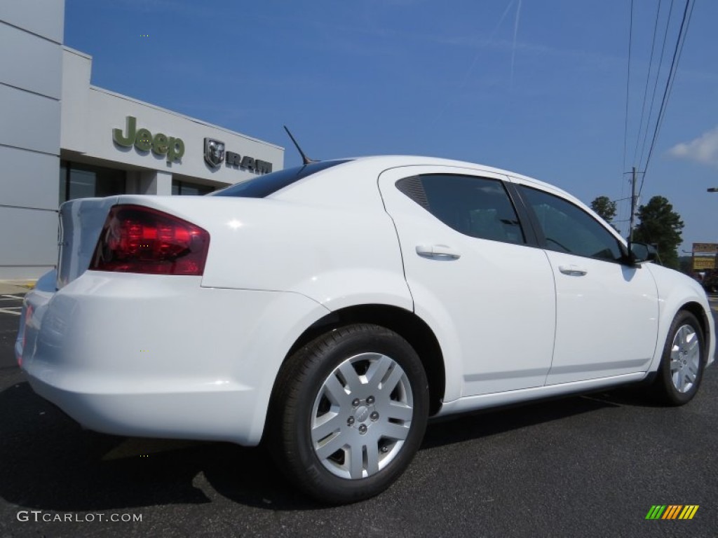 2014 Avenger SE - Bright White / Black photo #7