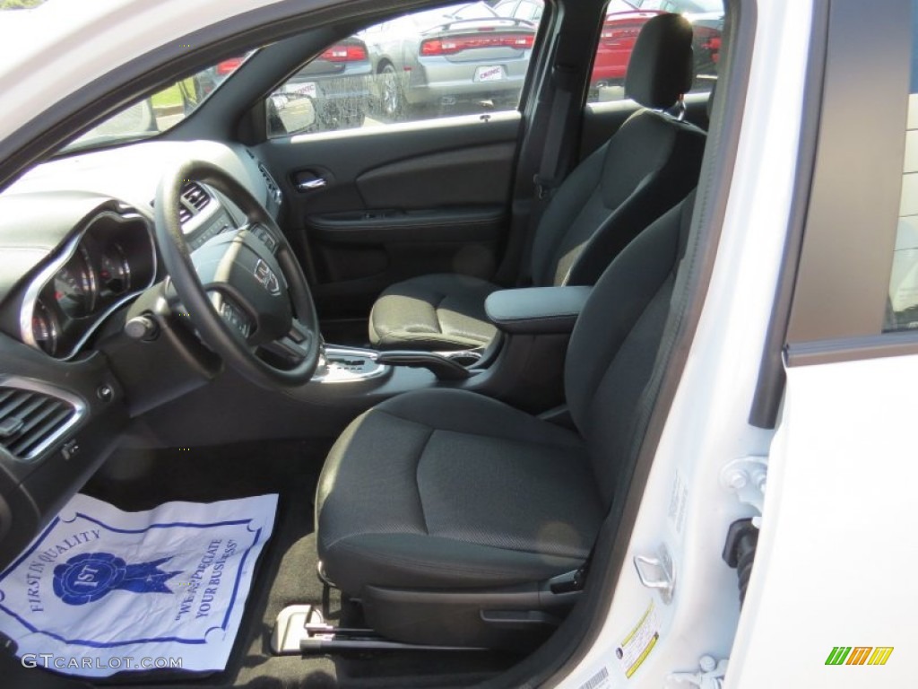 2014 Avenger SE - Bright White / Black photo #9