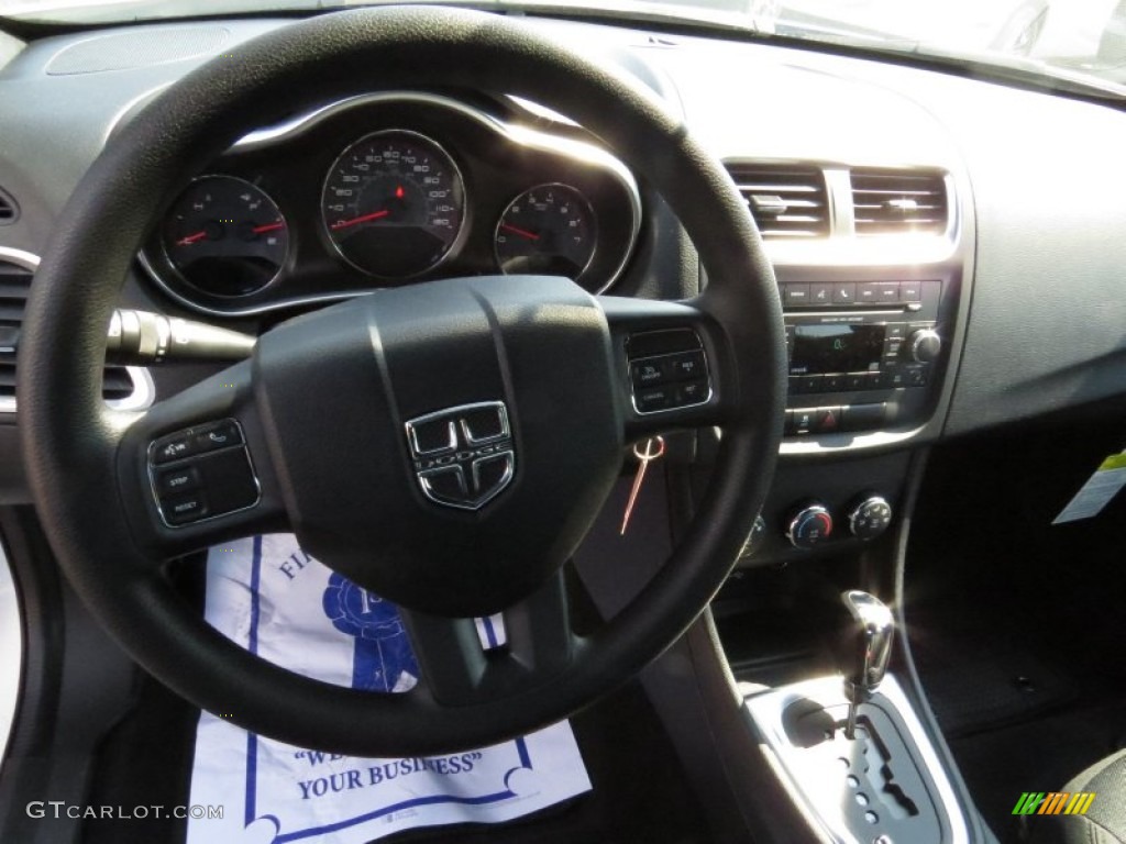 2014 Avenger SE - Bright White / Black photo #10