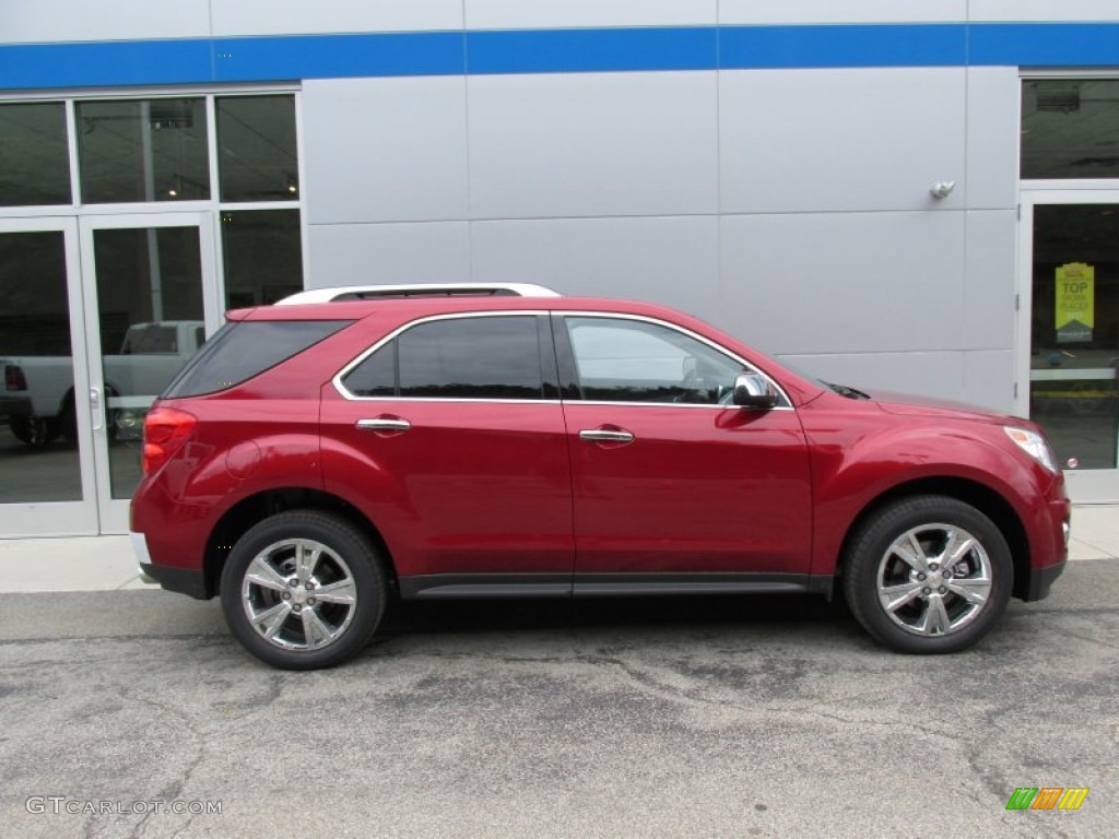 Crystal Red Tintcoat 2015 Chevrolet Equinox LTZ AWD Exterior Photo #96087649