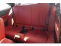 2014 BMW M235i Coral Red/Black Interior Rear Seat Photo