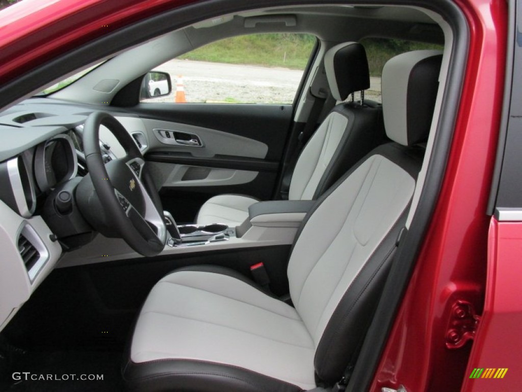 Light Titanium/Jet Black Interior 2015 Chevrolet Equinox LTZ AWD Photo #96087907