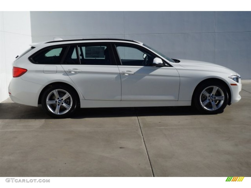 Alpine White 2014 BMW 3 Series 328i xDrive Sports Wagon Exterior Photo #96088717