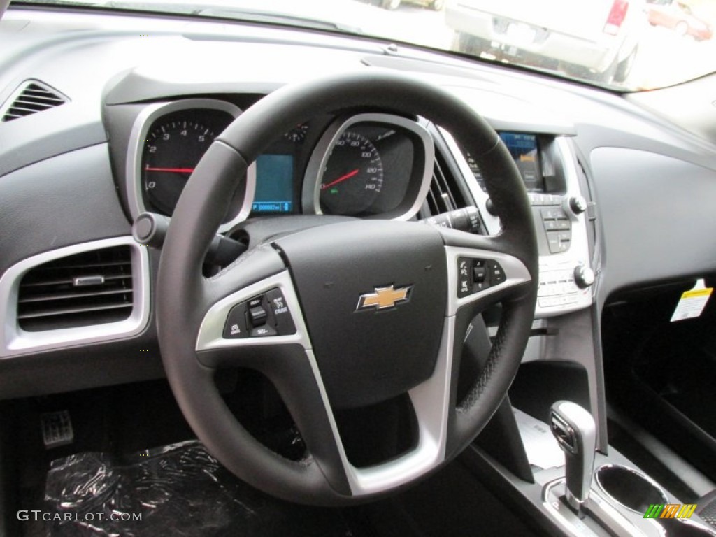 2015 Chevrolet Equinox LT AWD Jet Black Steering Wheel Photo #96089446