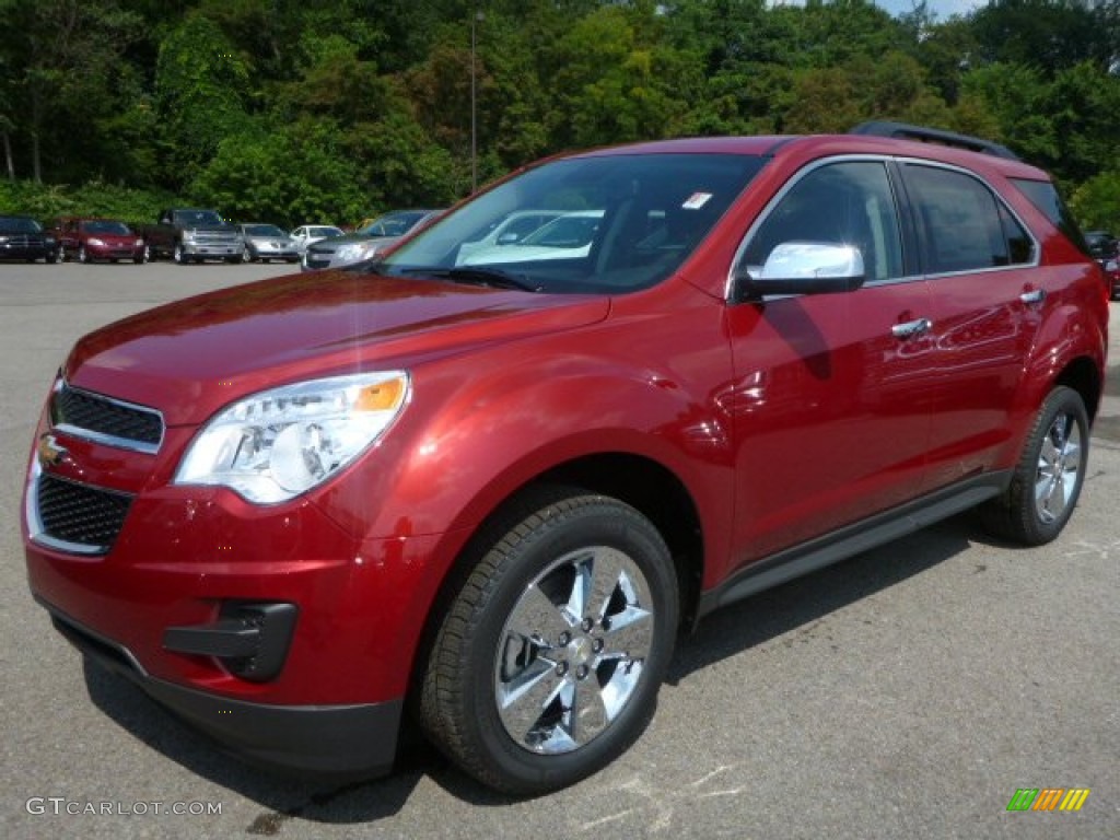 Crystal Red Tintcoat 2015 Chevrolet Equinox LT Exterior Photo #96090244