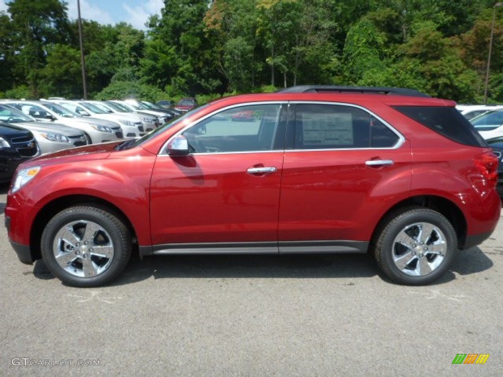 Crystal Red Tintcoat 2015 Chevrolet Equinox LT Exterior Photo #96090262