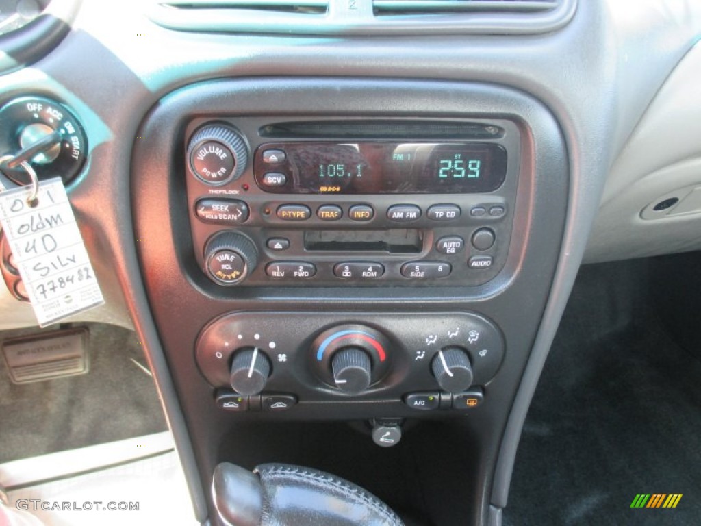 2001 Alero GL Sedan - Sterling Metallic / Pewter photo #14
