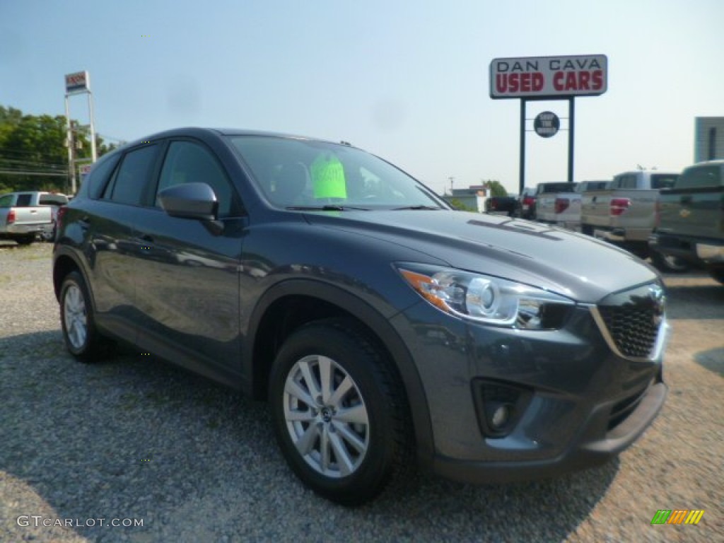 2013 CX-5 Touring AWD - Metropolitan Gray Mica / Black photo #1