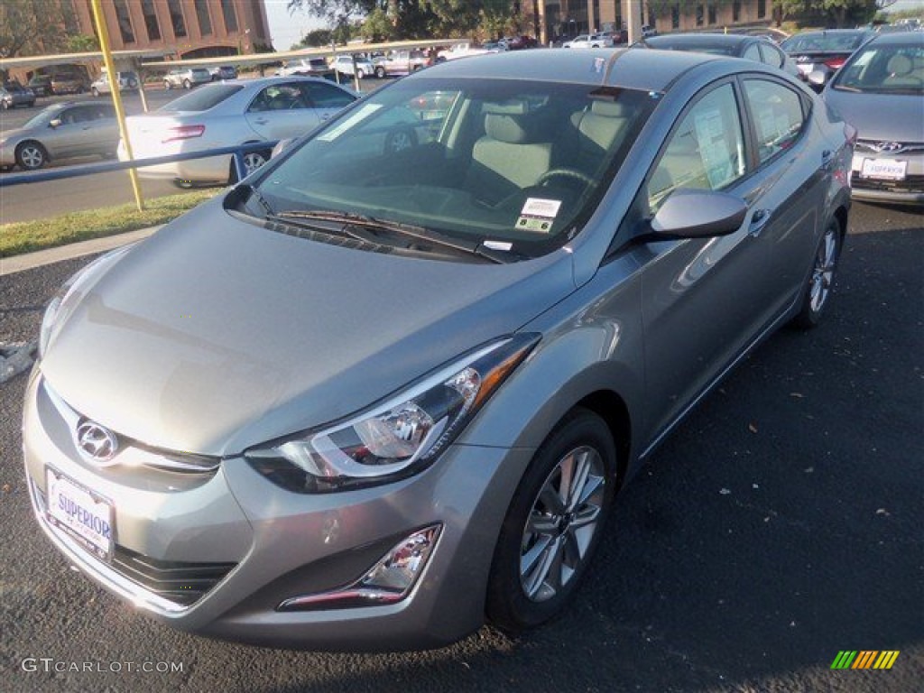 2015 Elantra SE Sedan - Titanium Gray Metallic / Gray photo #1