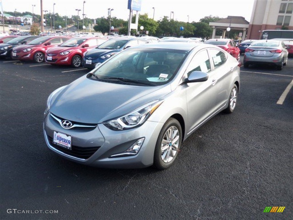 2015 Elantra SE Sedan - Titanium Gray Metallic / Gray photo #1