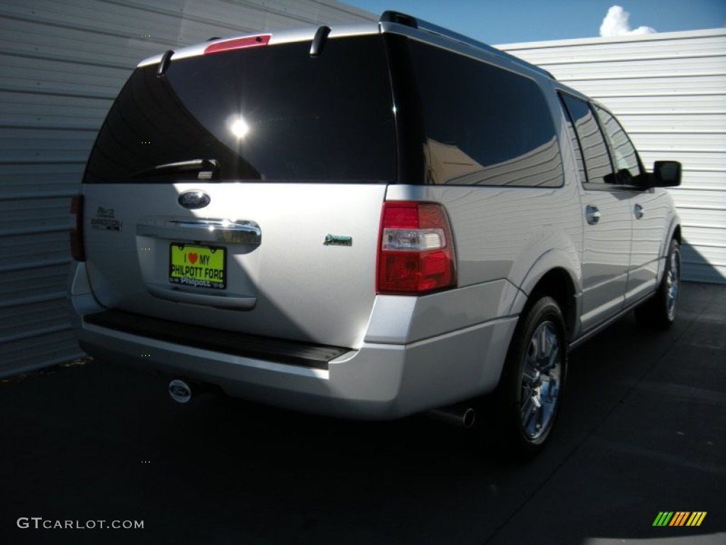 2010 Expedition EL Limited - Ingot Silver Metallic / Charcoal Black photo #4