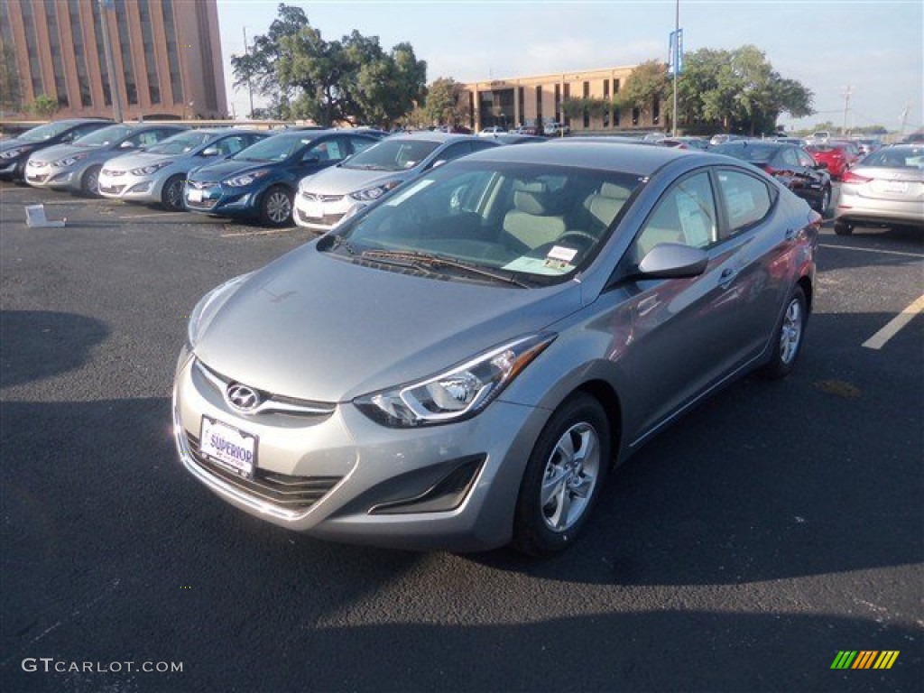 2015 Elantra SE Sedan - Titanium Gray Metallic / Gray photo #1